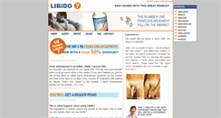 Desktop Screenshot of libido7.com